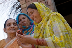 mDiabetesphoto_250 The mDiabetes initiative plans to reach 1 million people in India with text messages about diabetes prevention. Photo courtesy of Nokia.